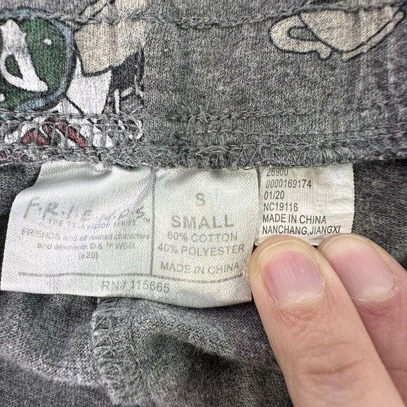 Friends Central Perk Pajama Lounge Pants Pockets Sleepwear 90s Y2K TV Show Small - Picture 6 of 12